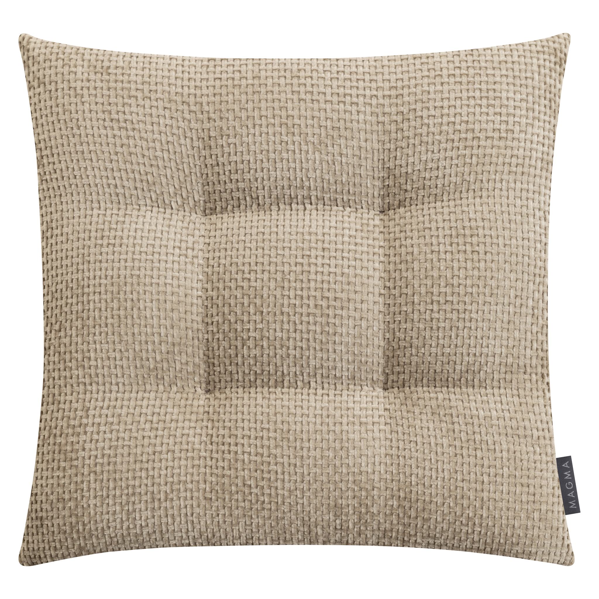 Coussin de chaise Arlo 35x35 taupe