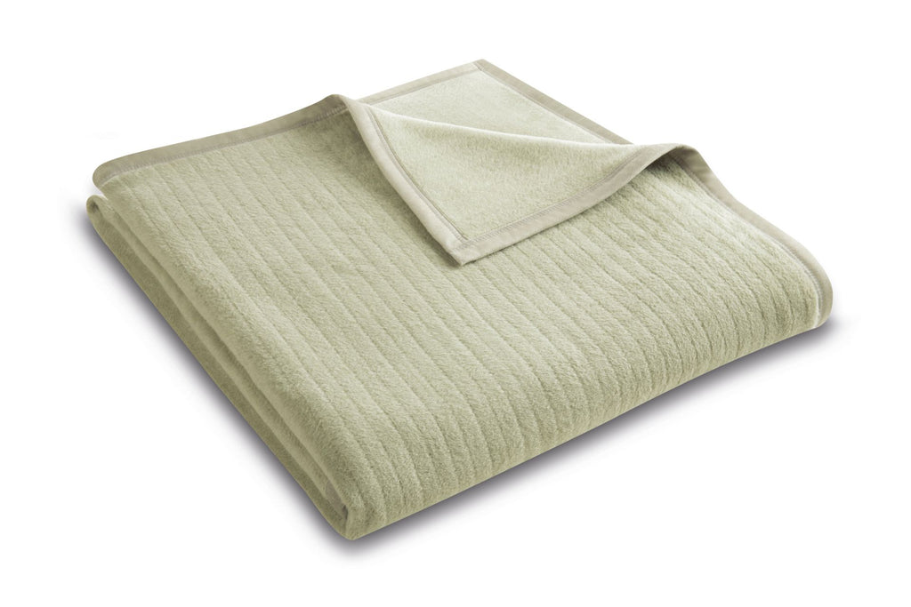 Couverture douce et moelleuse à la sauge