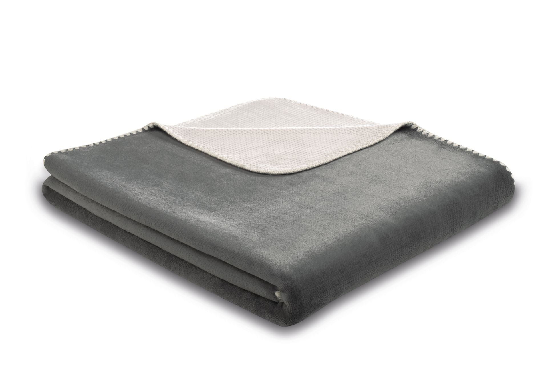 Couverture anthracite douce et confortable