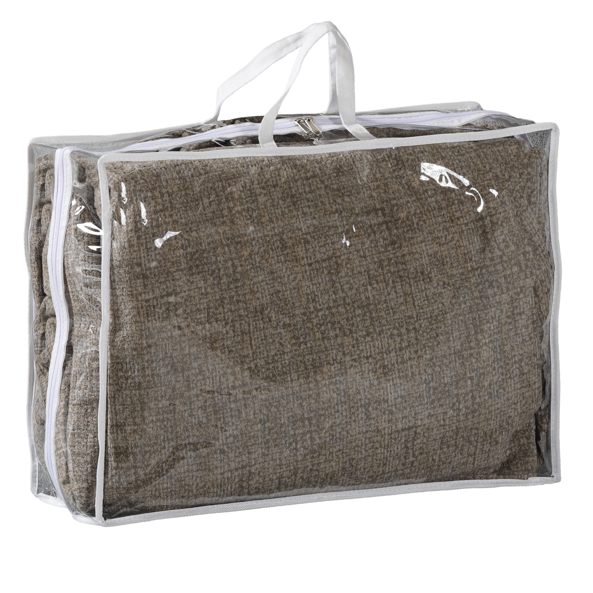 Restyl Bettsofa Flip in Tasche, Aufbewahrungstasche für Möbel, grau meliert