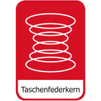 Taschenfederkern Matratze - hochwertiger Federkern für optimalen Schlafkomfort und Unterstützung