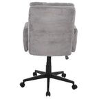 Duocollection Drehstuhl Charly - ergonomischer Bürostuhl mit Rückenlehne in Grau