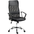 Ergonomischer Chefsessel Regensburg schwarz mit Netzbespannung und Synchronmechanik - moderner Bürostuhl