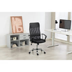 Moderner schwarzer Chefsessel Regensburg von DuoCollection mit ergonomischem Design für das Homeoffice.