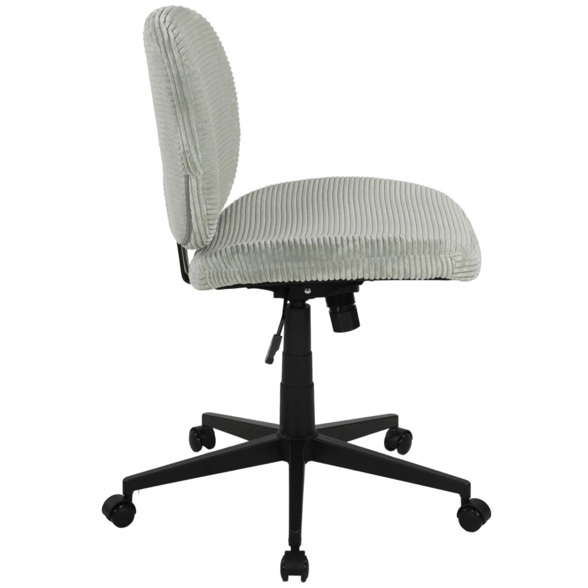 Bürodrehstuhl in Cordbezug mint