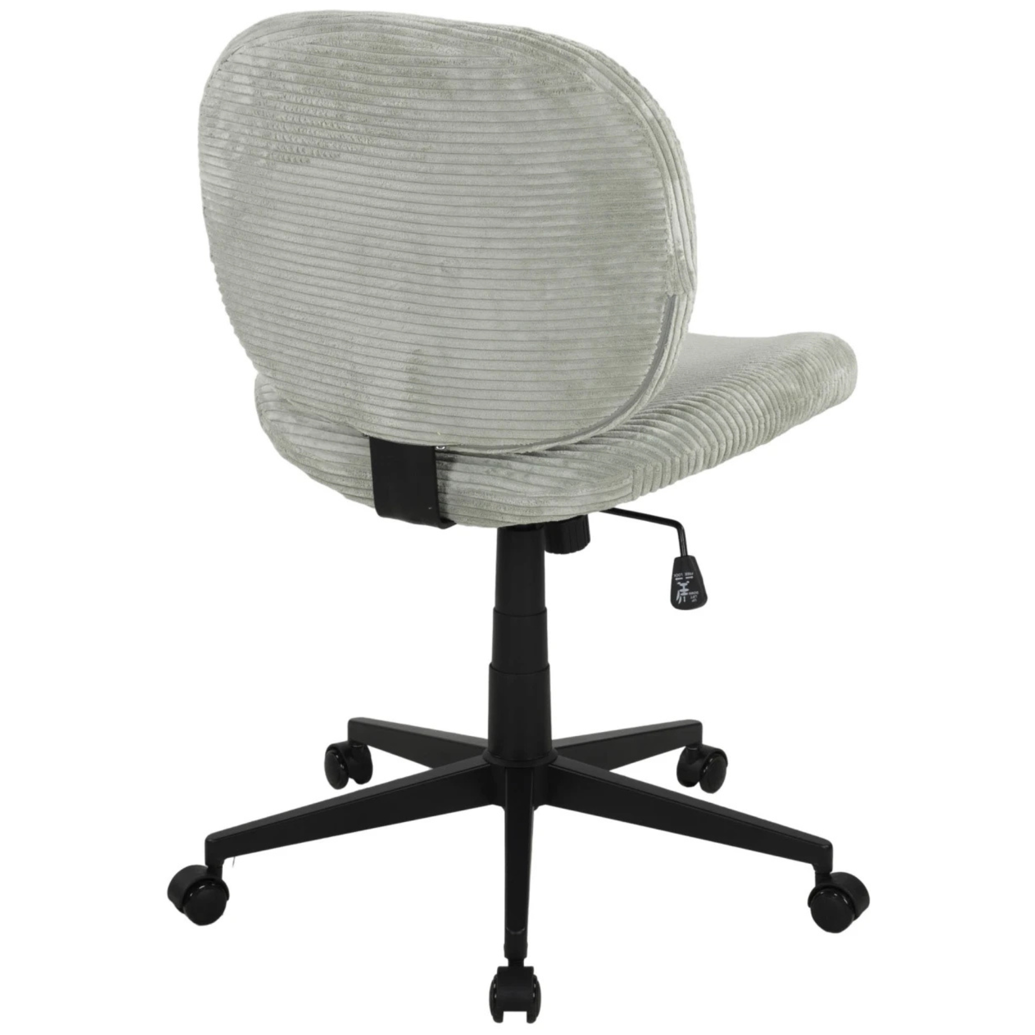 Bürodrehstuhl in Cordbezug mint