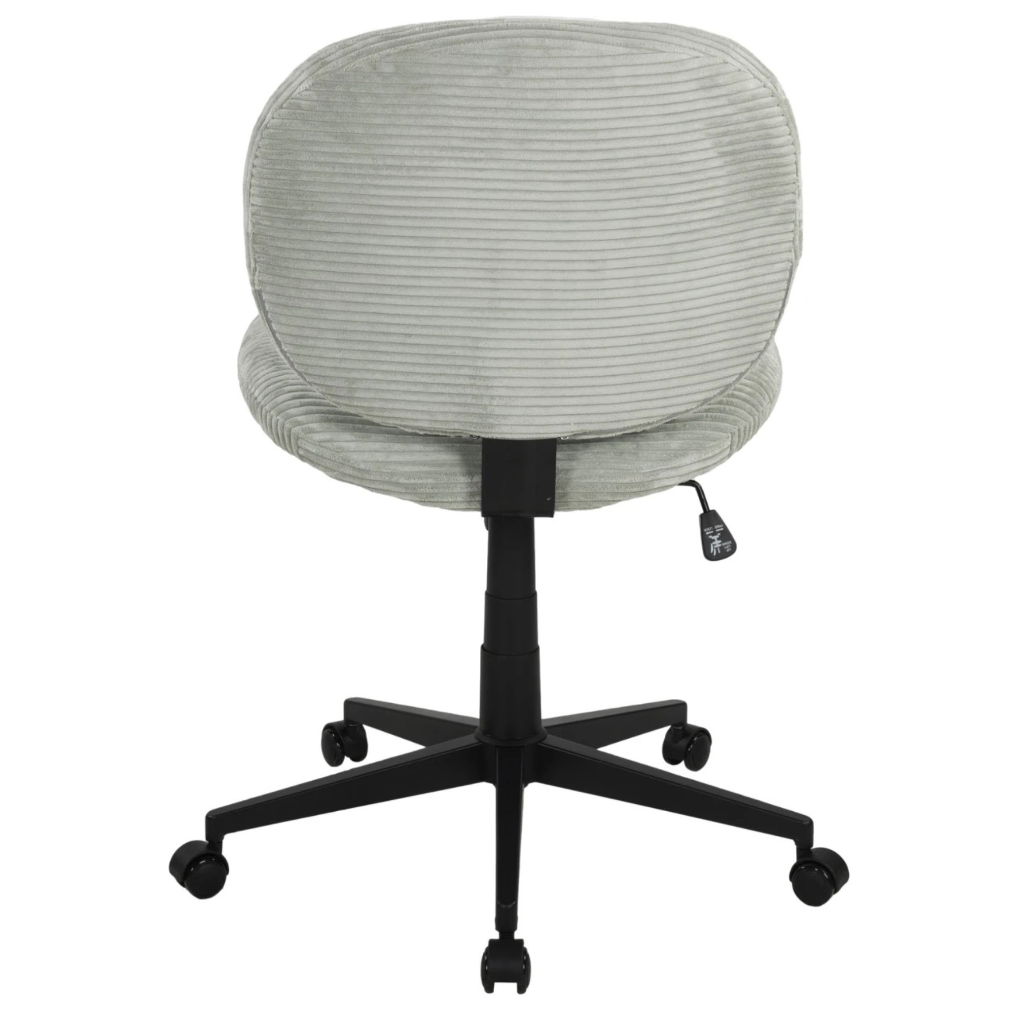 Bürodrehstuhl in Cordbezug mint