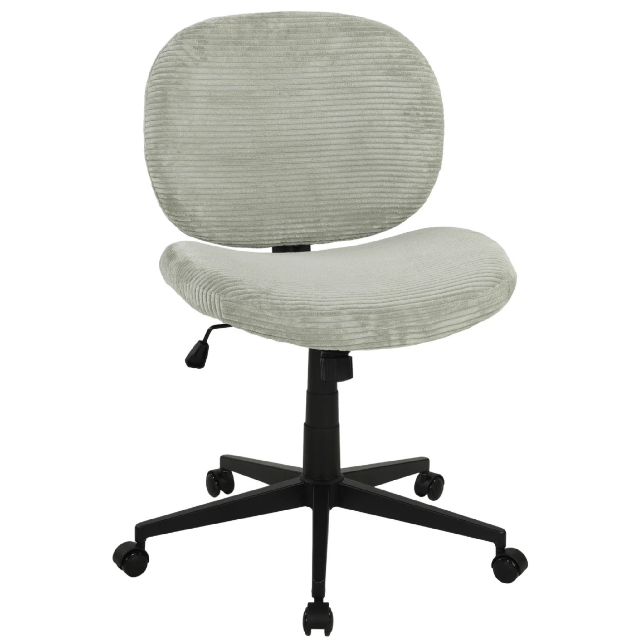 Bürodrehstuhl in Cordbezug mint