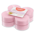 Bolsius True Scents Duftteelichte 8er-Set Magnolie in Rosa, 8 Stunden Brenndauer, palmölfrei