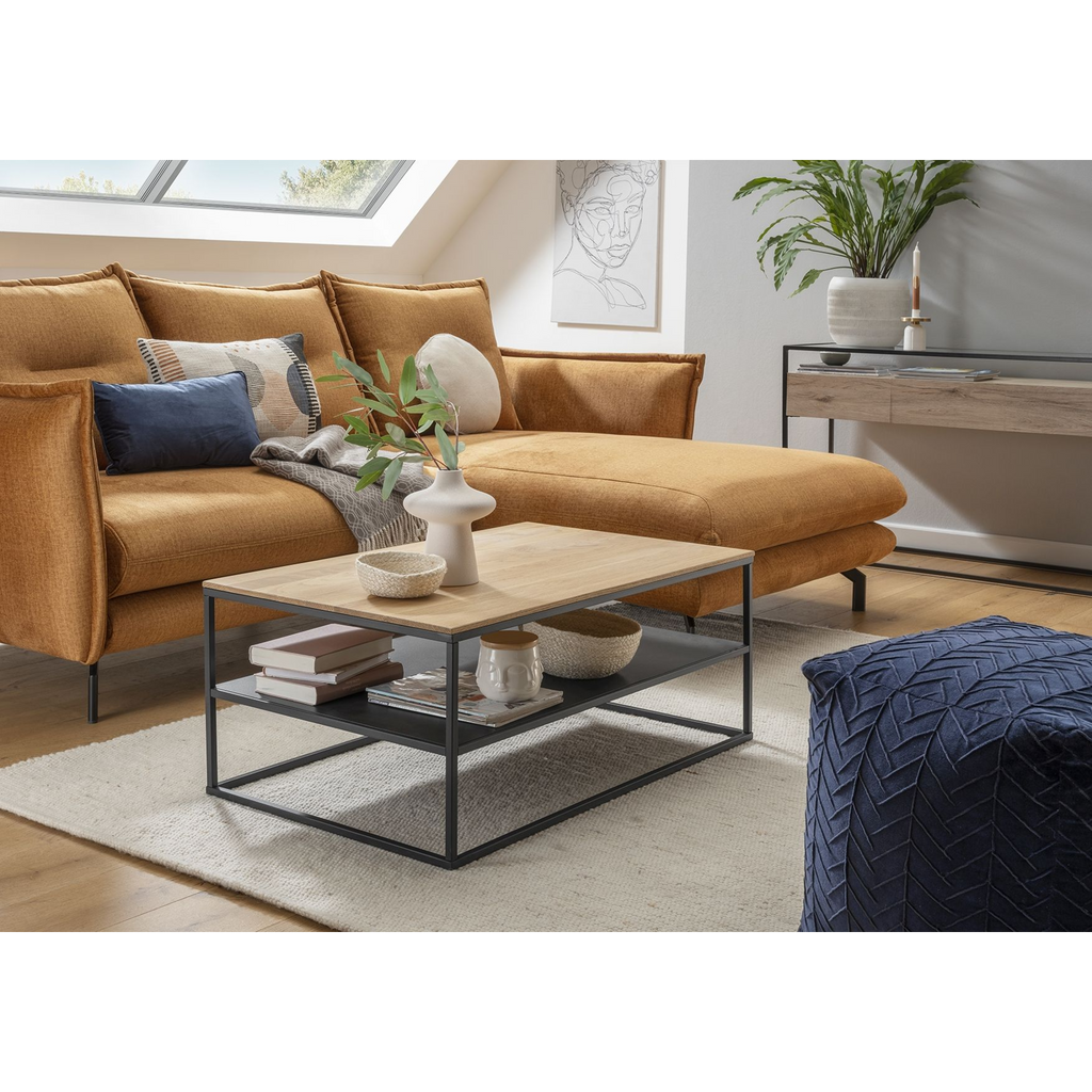 Table basse de style industriel