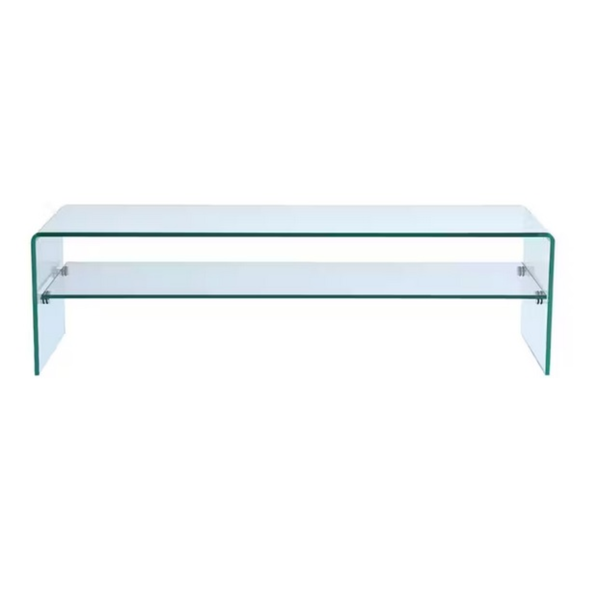 Meuble TV simple en verre