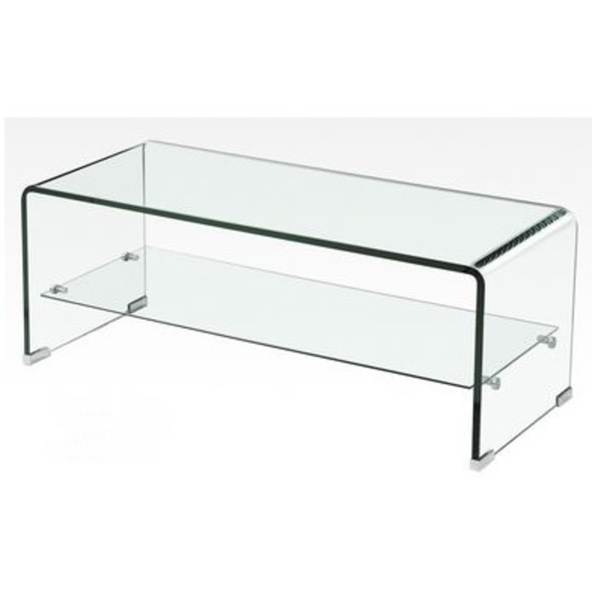 Meuble TV simple en verre