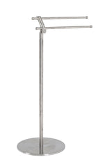 HAKU Möbel Handtuchhalter aus Edelstahl in Silber