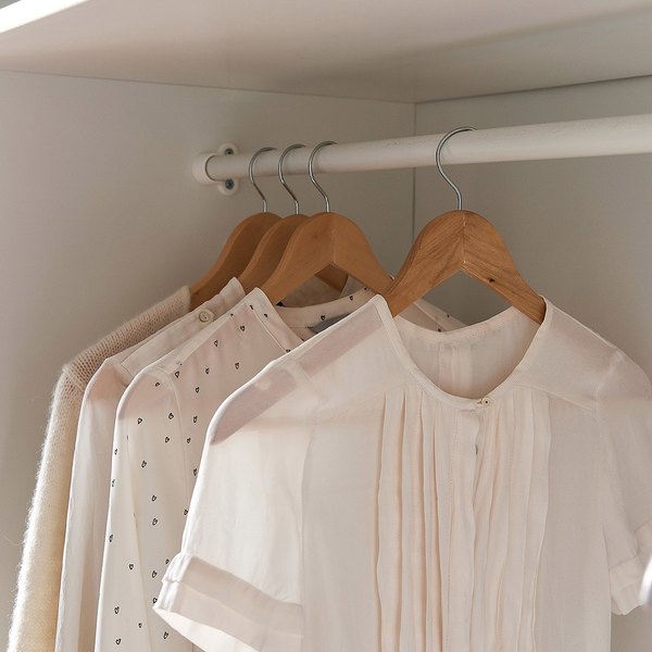 Ensemble de cintres en bois, 6 pièces