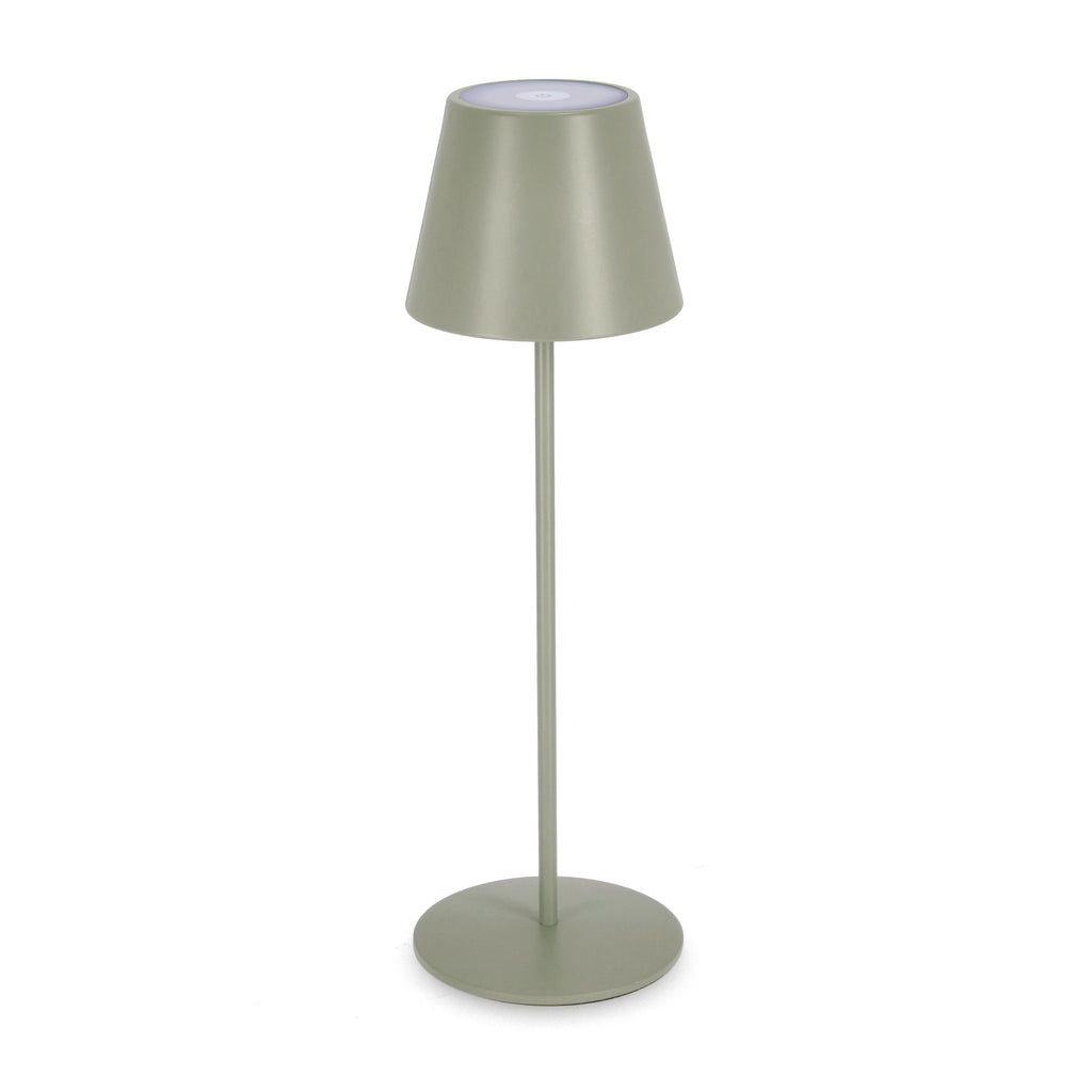 Lampe de table LED Etna vert sauge