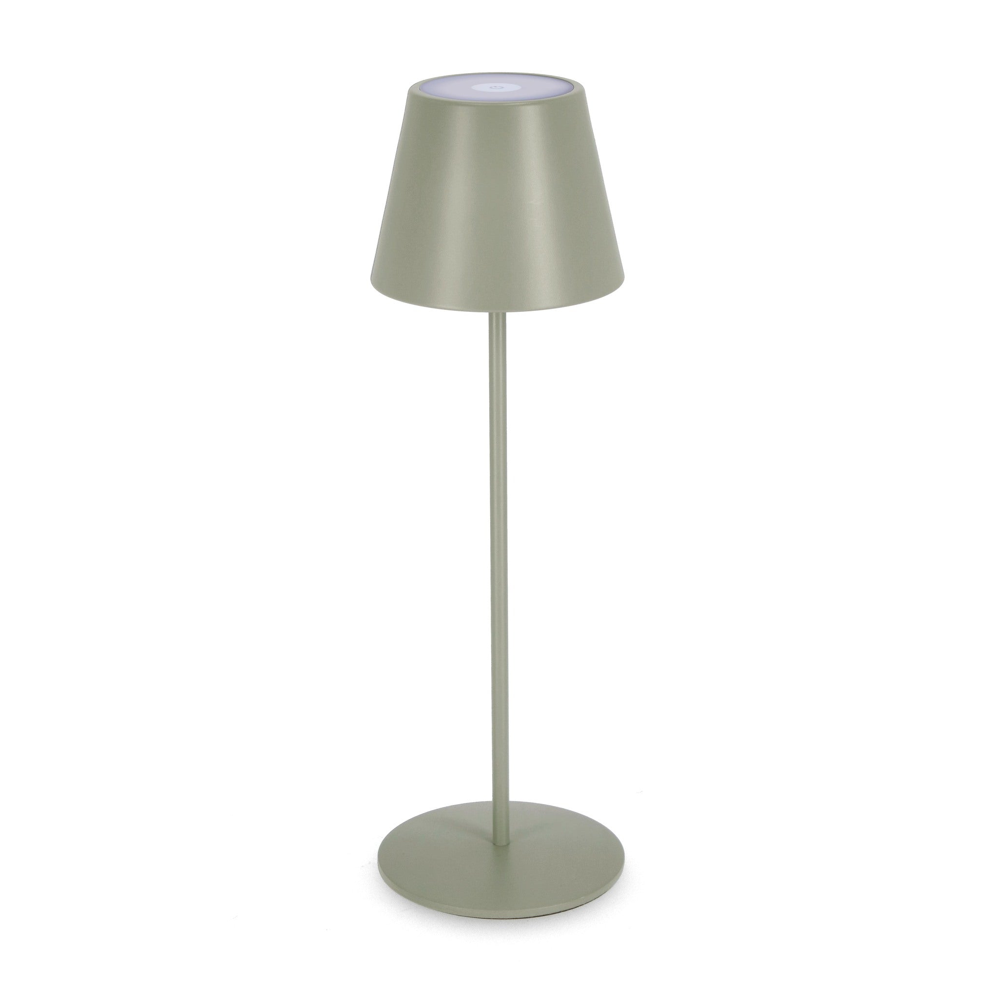 Lampe de table LED Etna vert sauge