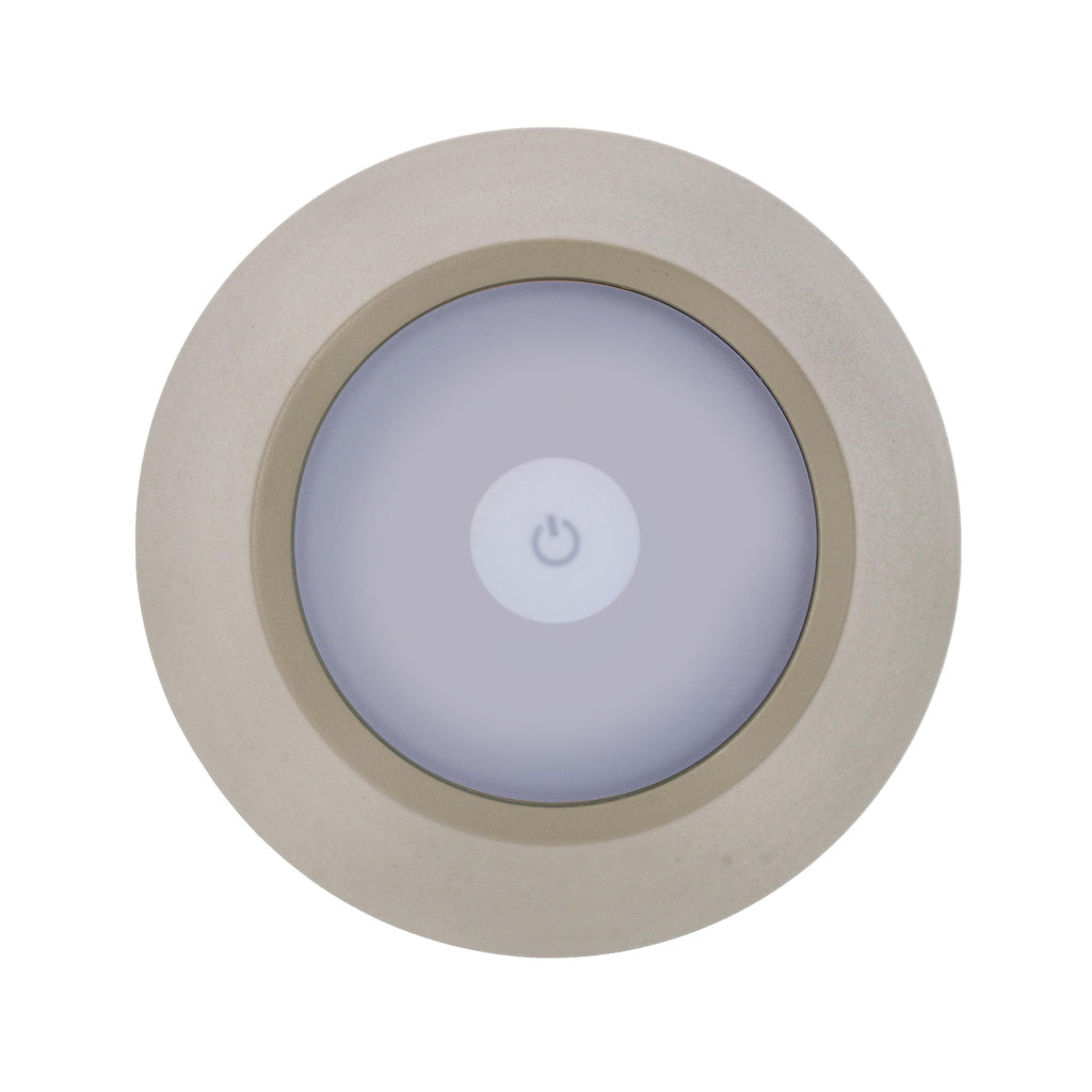 Lampe de table LED Etna taupe