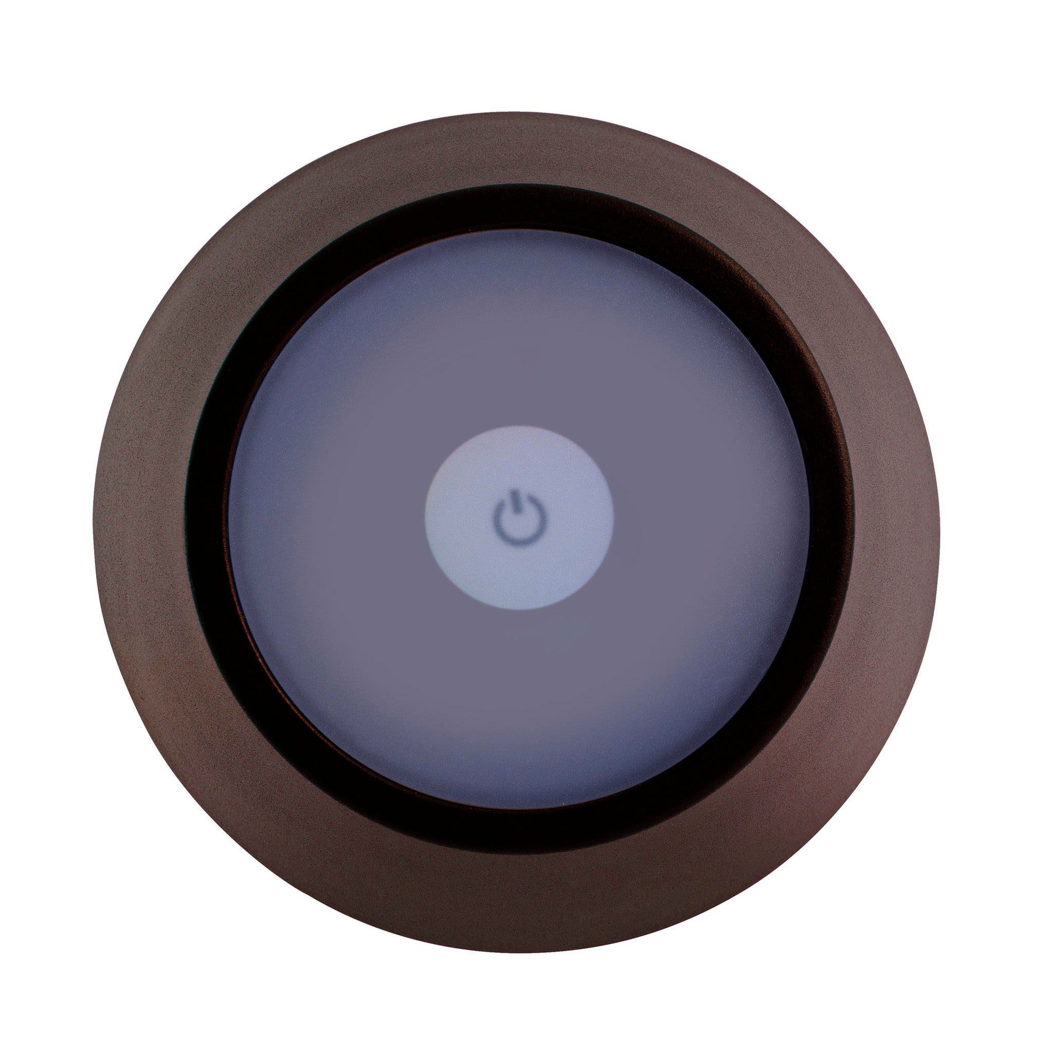 Lampe de table LED Etna, marron