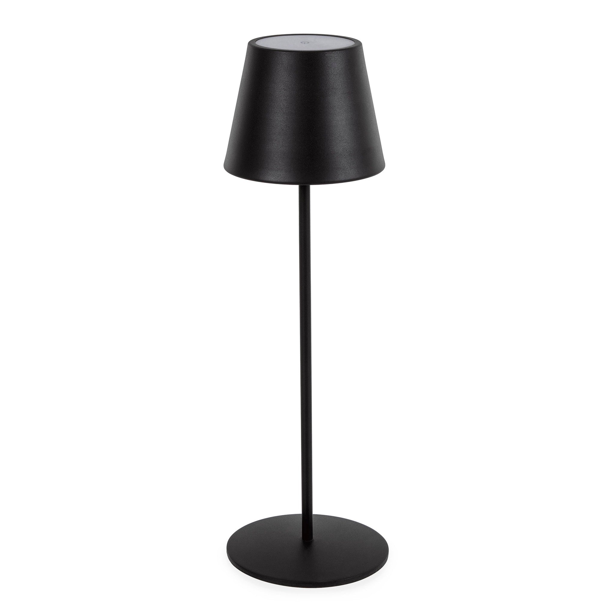 Lampe de table LED Etna, noire
