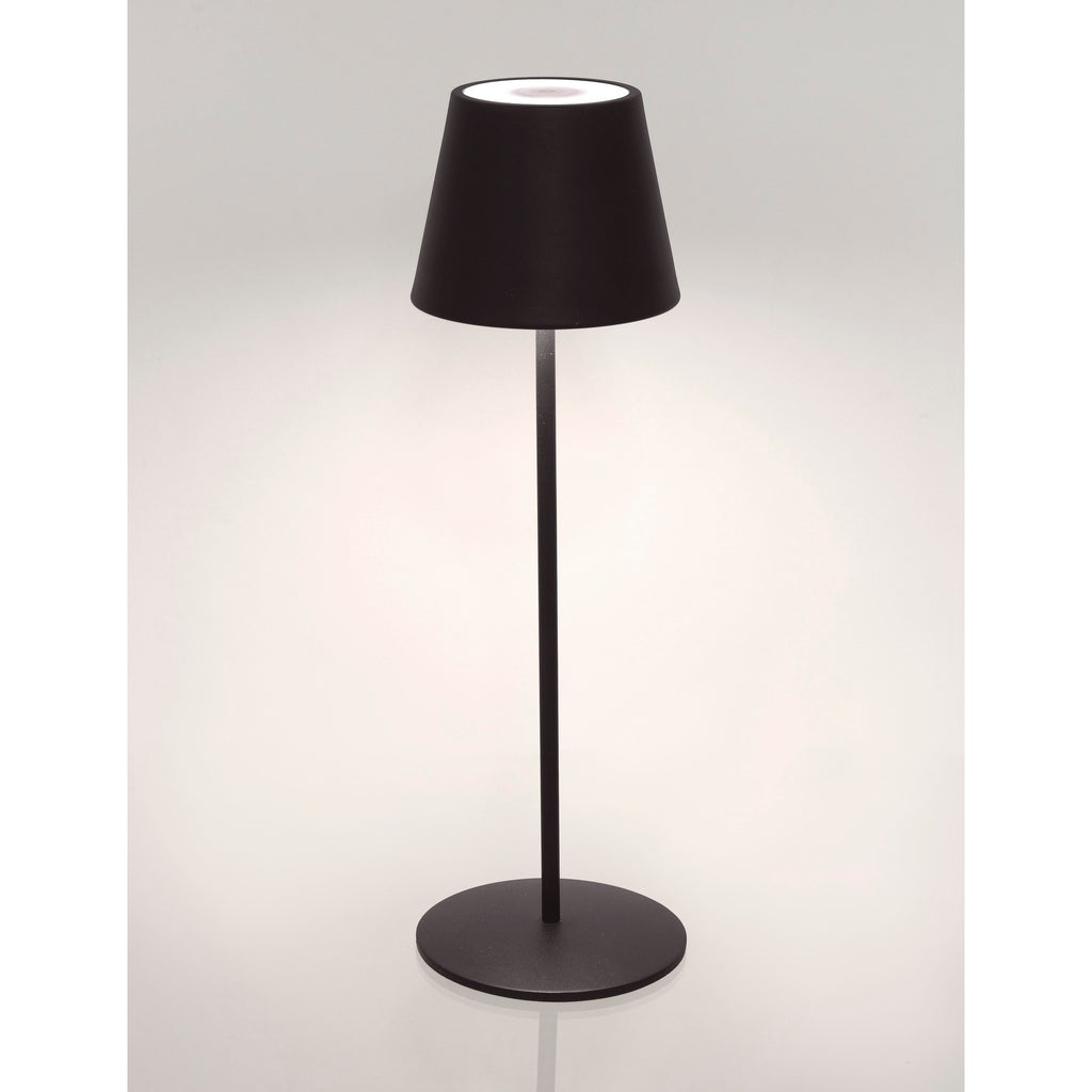 Lampe de table LED Etna, noire