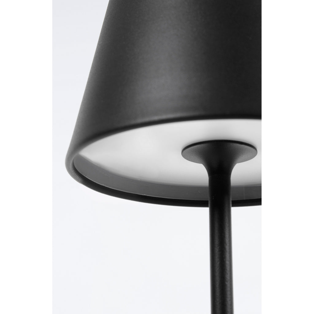 Lampe de table LED Etna, noire