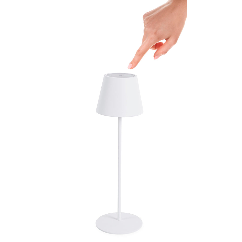 Lampe de table LED blanche Etna