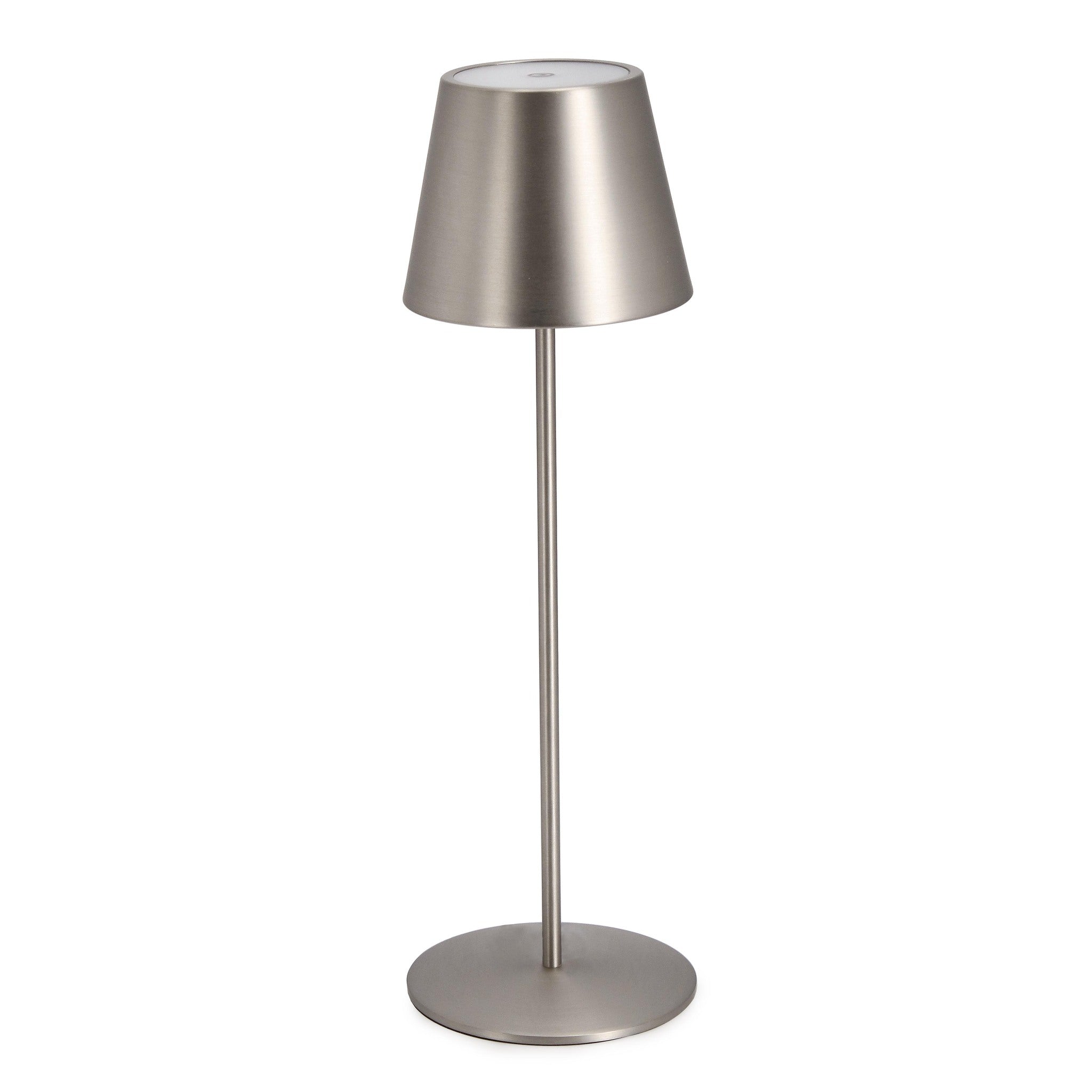 Lampe de table LED Etna, argent
