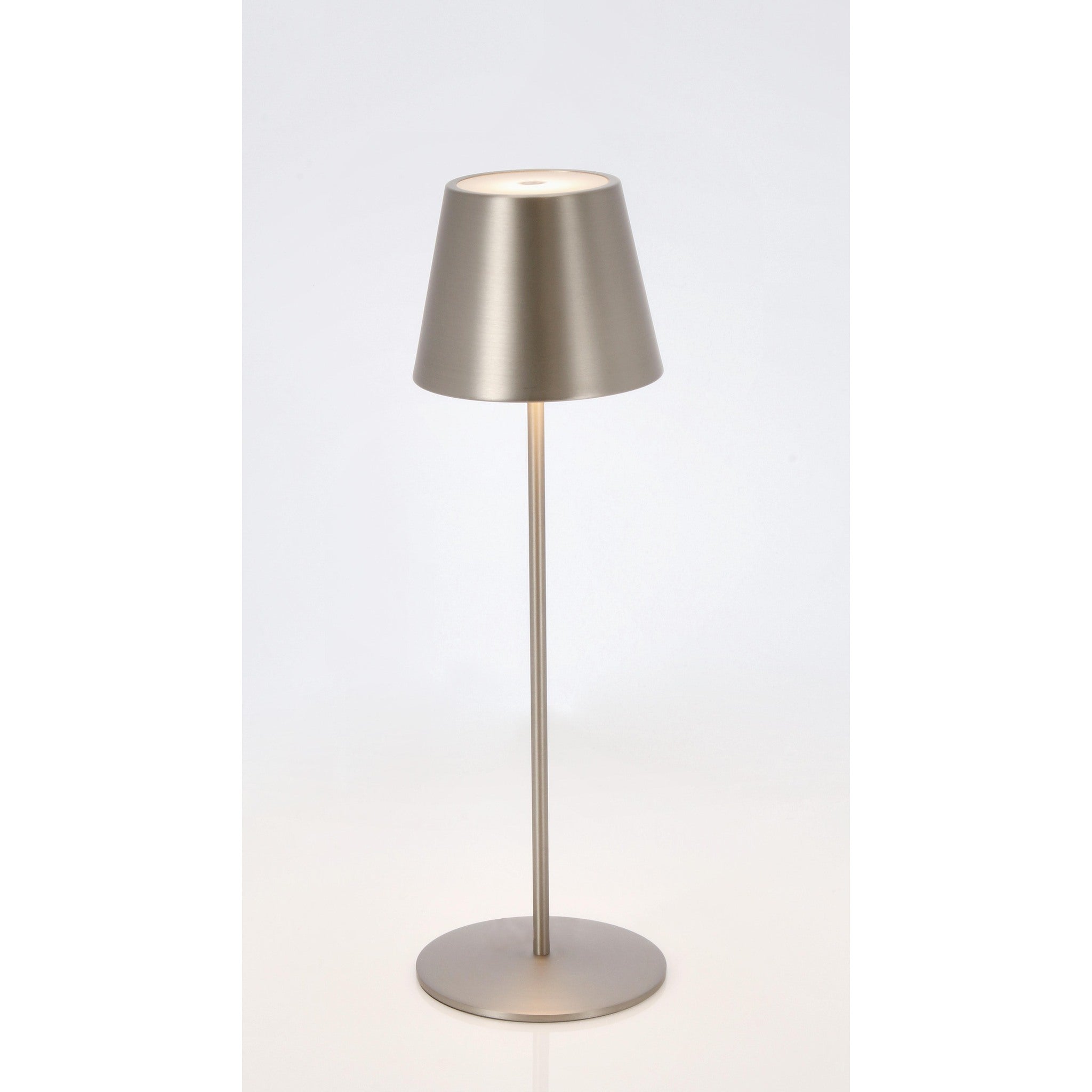 Lampe de table LED Etna, argent