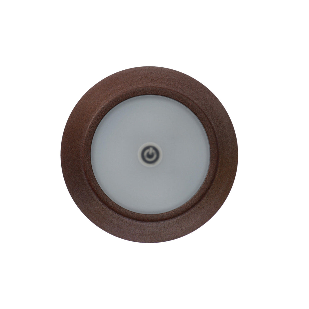 Lampe de table LED Etna marron