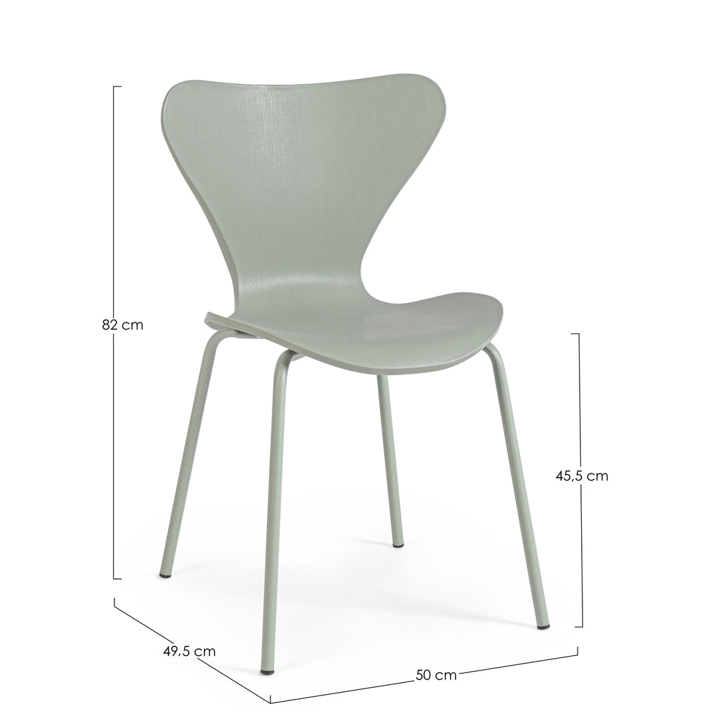 Chaise Tessa, verte