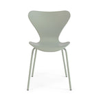 Bizzotto Stuhl Tessa in Grün mit geschwungener Sitzschale und Metallbeinen, modernes Schalenstuhl-Design