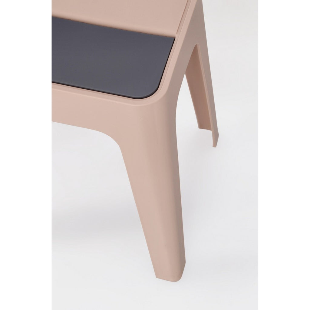 Tabouret de hobbit, rose