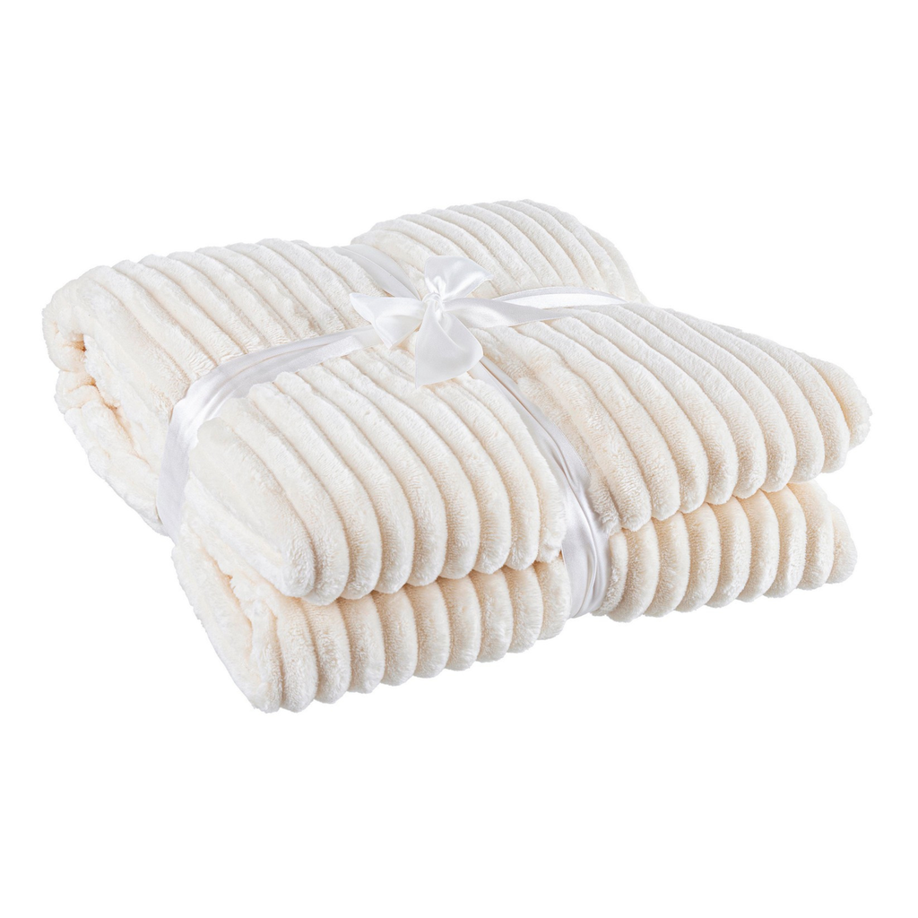 Plaid Rachele ivoire