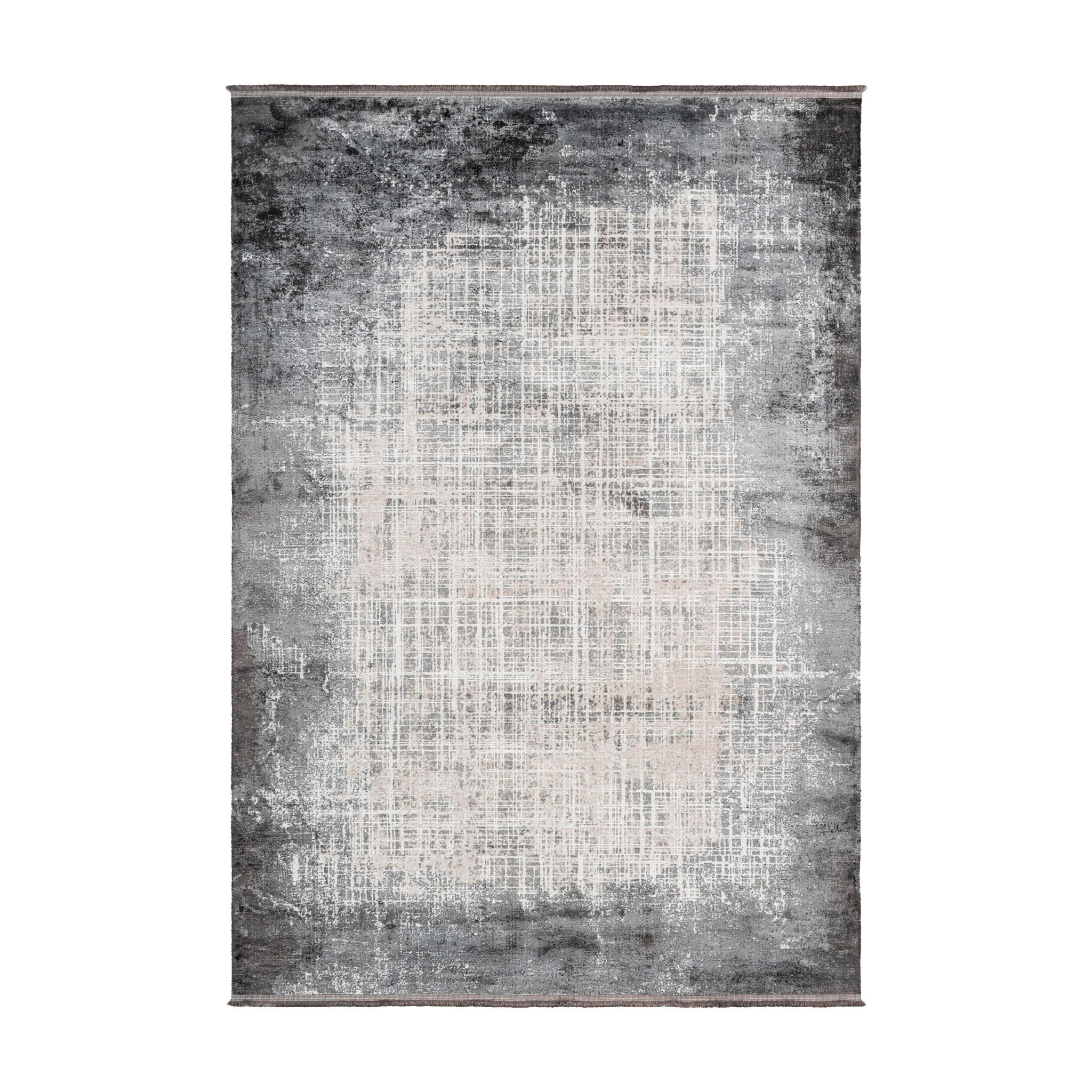 Tapis argenté Eyesee de Pierre Cardin