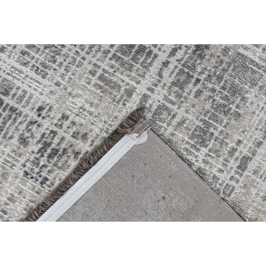 Tapis argenté Eyesee de Pierre Cardin