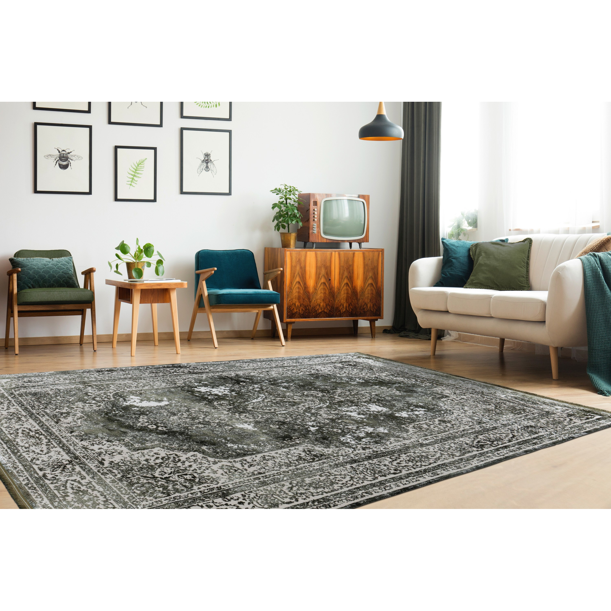 Tapis vert Élysée par Pierre Cardin