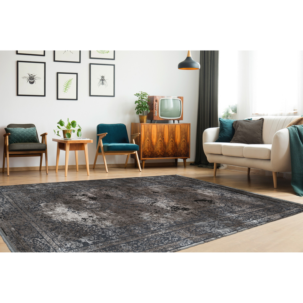 Tapis argenté de l'Élysée par Pierre Cardin