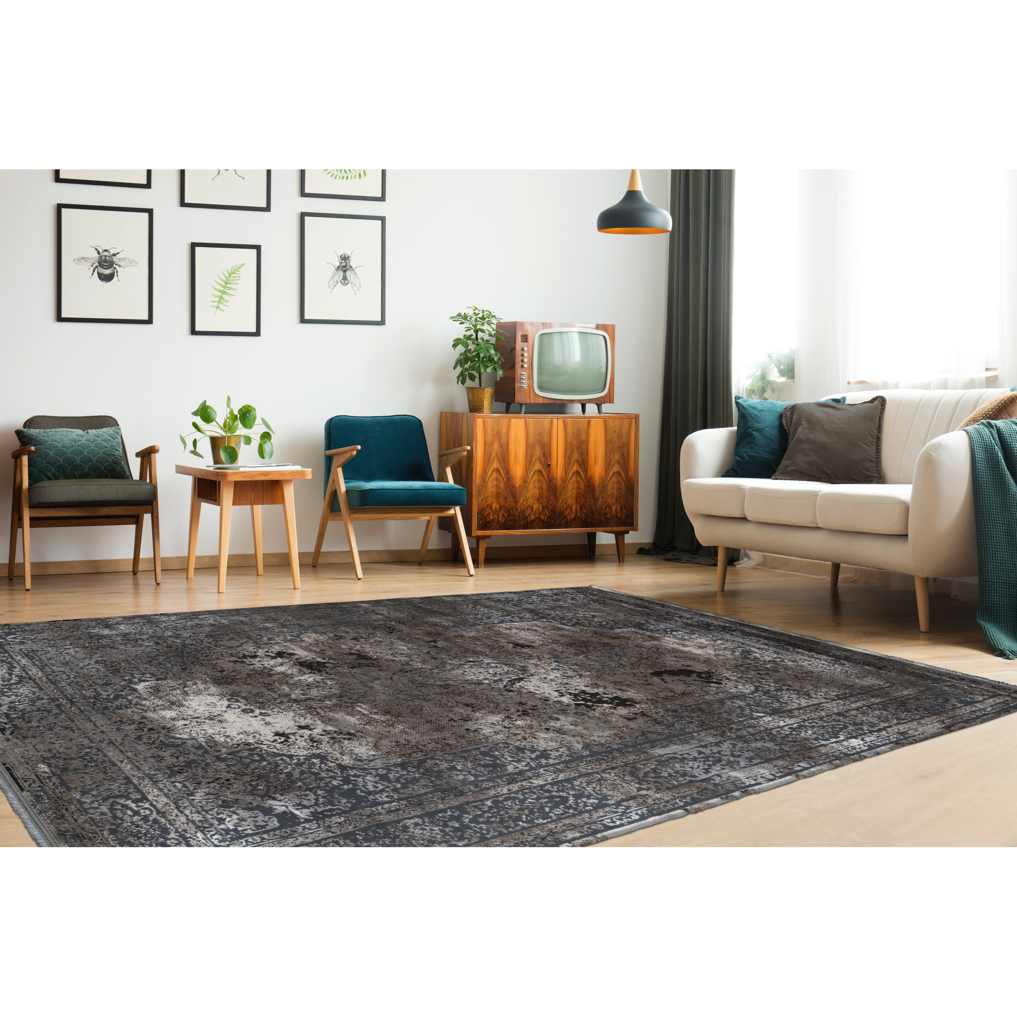 Tapis argenté de l'Élysée par Pierre Cardin