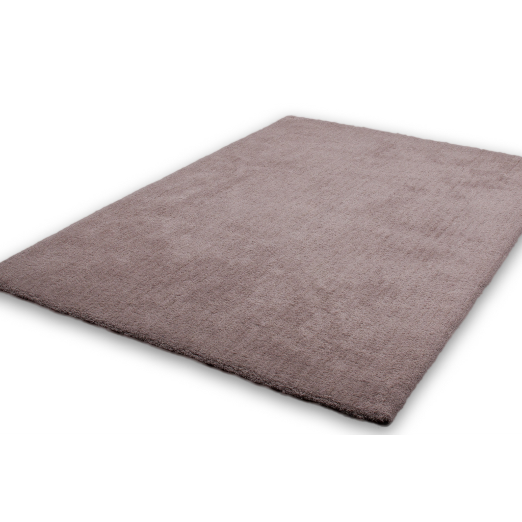 Tapis en velours beige