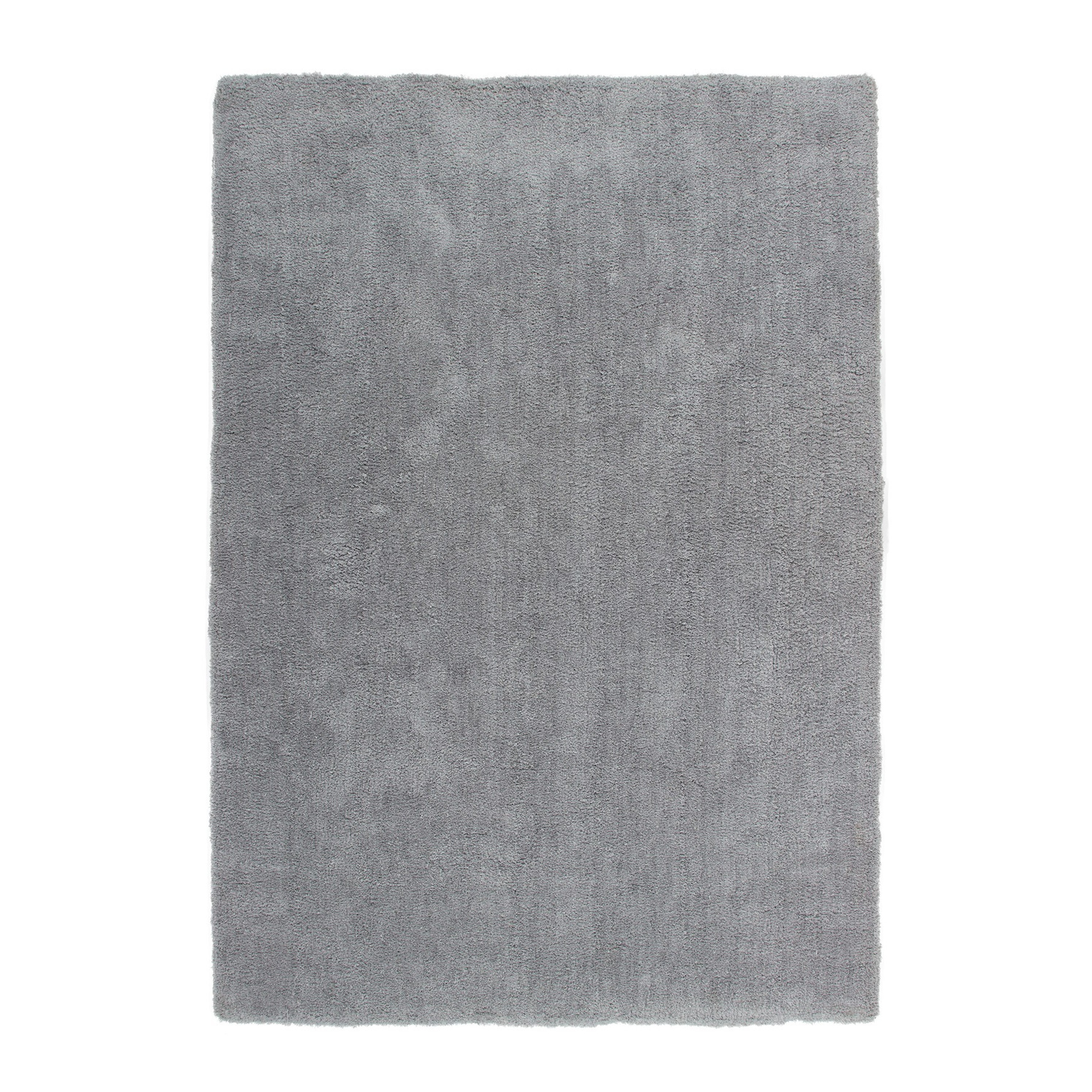 Lalee Velvet 5 Teppich grau - moderner Kurzflor für stilvolle Wohnräume