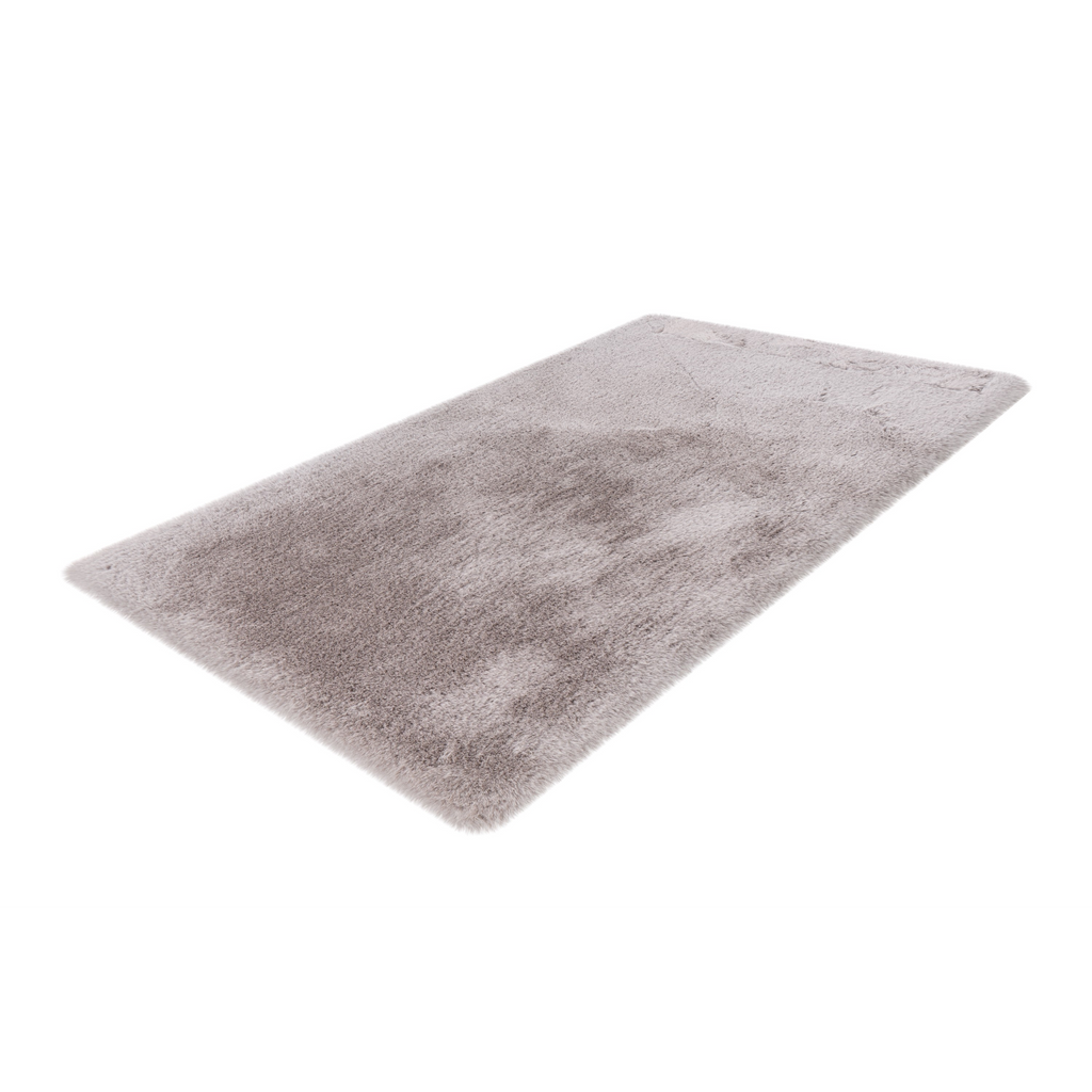 Tapis de bain argenté céleste