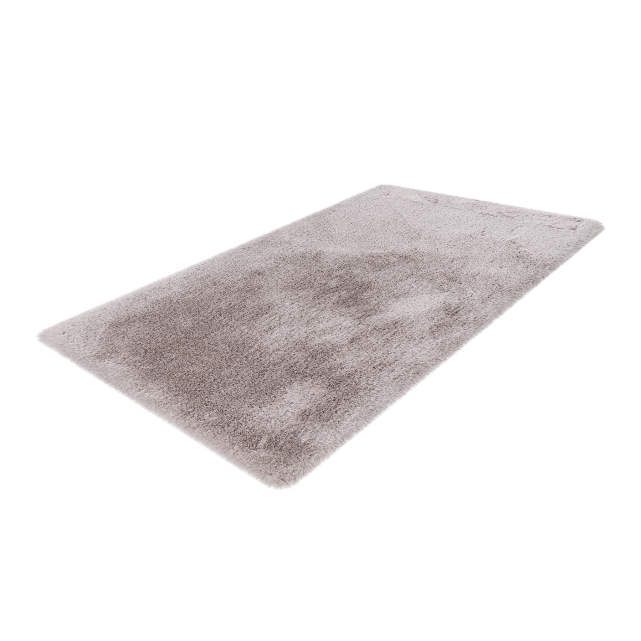 Tapis de bain argenté céleste