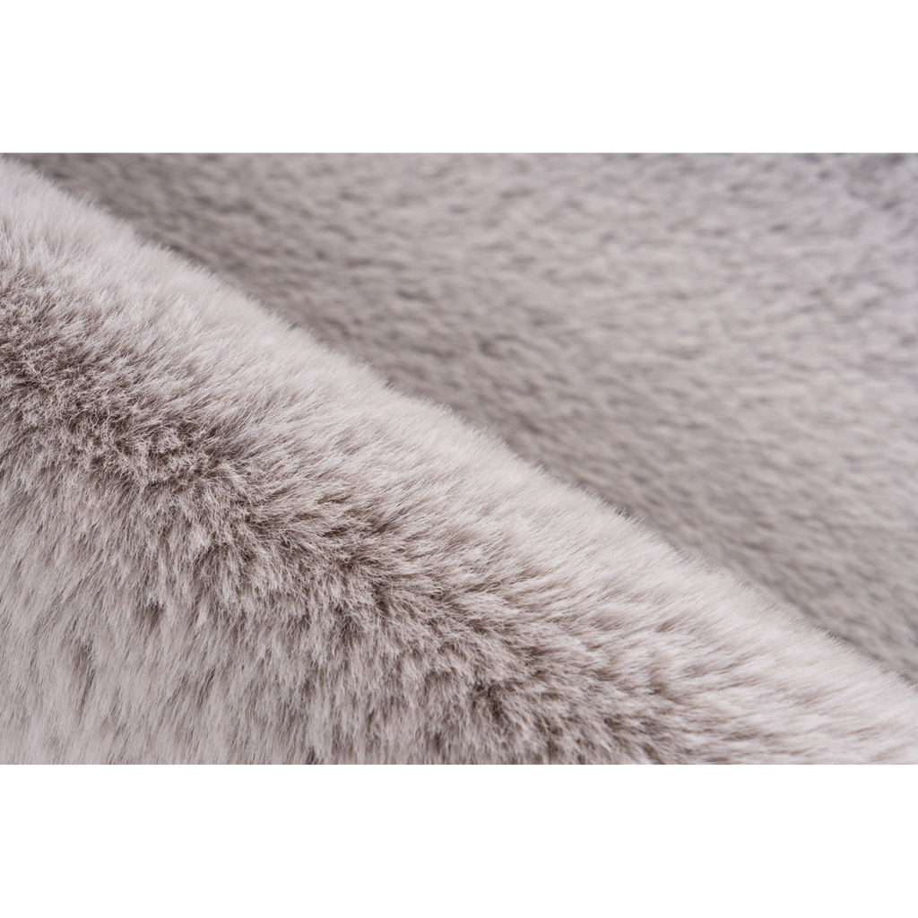 Tapis de bain argenté céleste