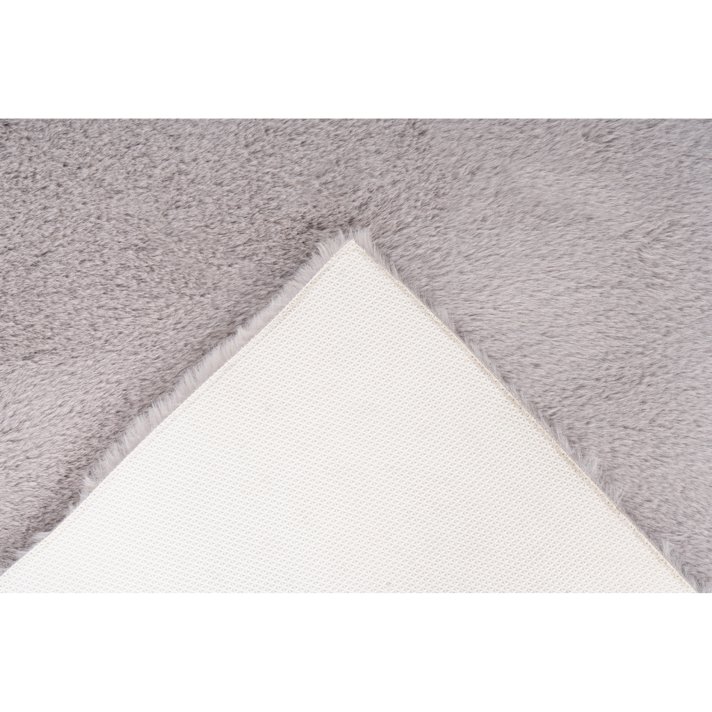 Tapis de bain argenté céleste