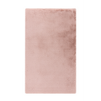 Lalee Heaven Hochflor-Teppich in zartem Rosa, weicher Kunstfell-Optik, rechteckig