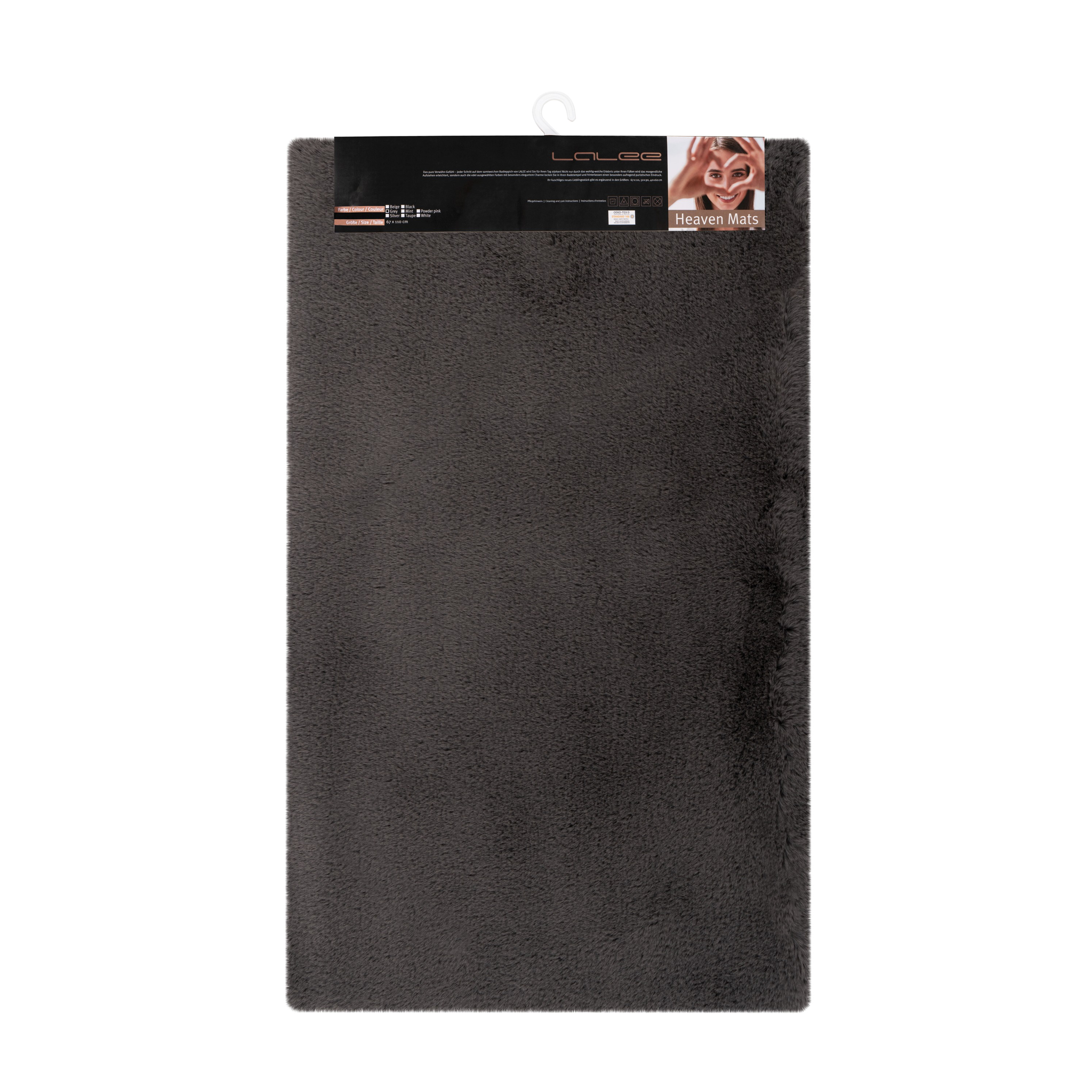 Tapis de bain Heaven, gris