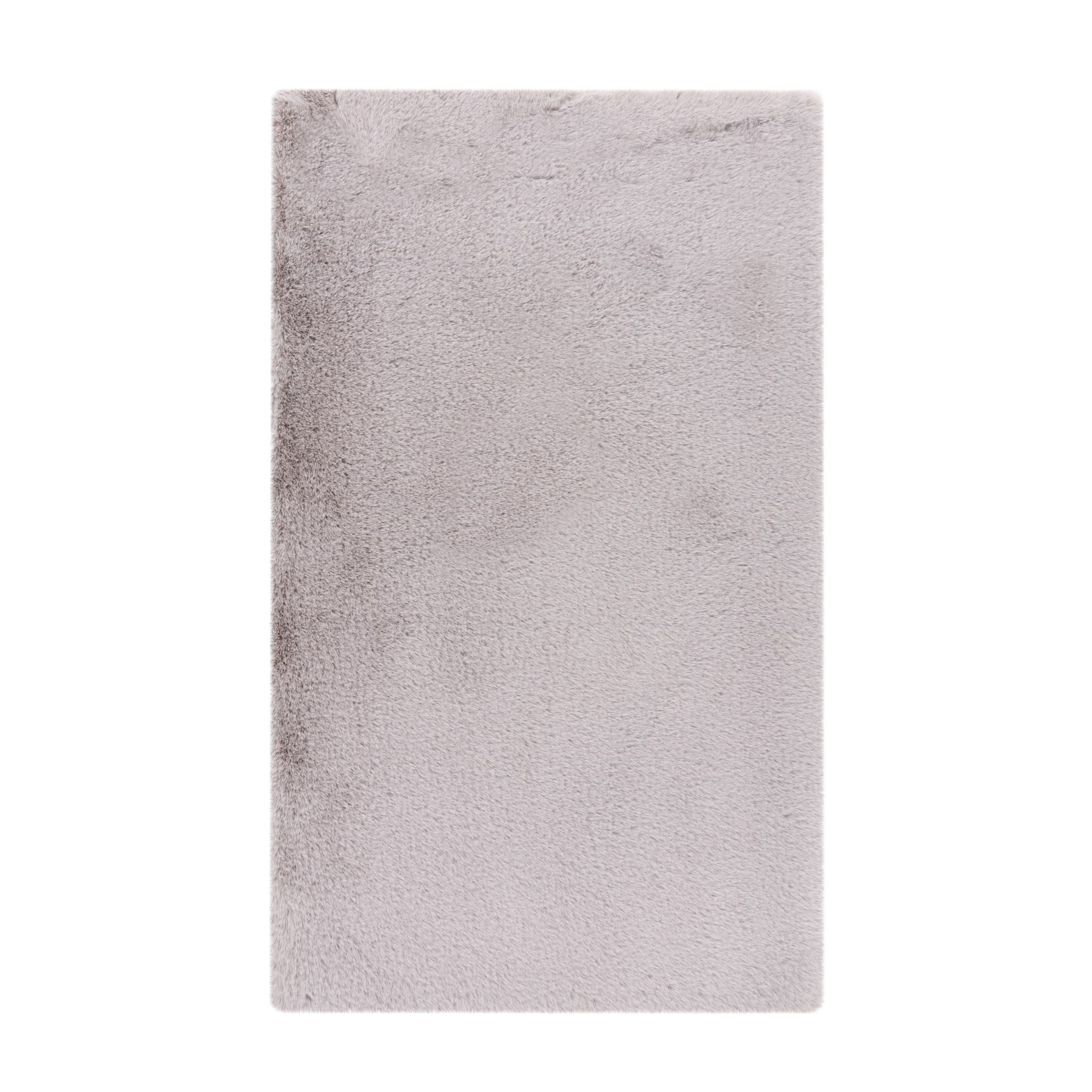 Tapis de bain argenté céleste