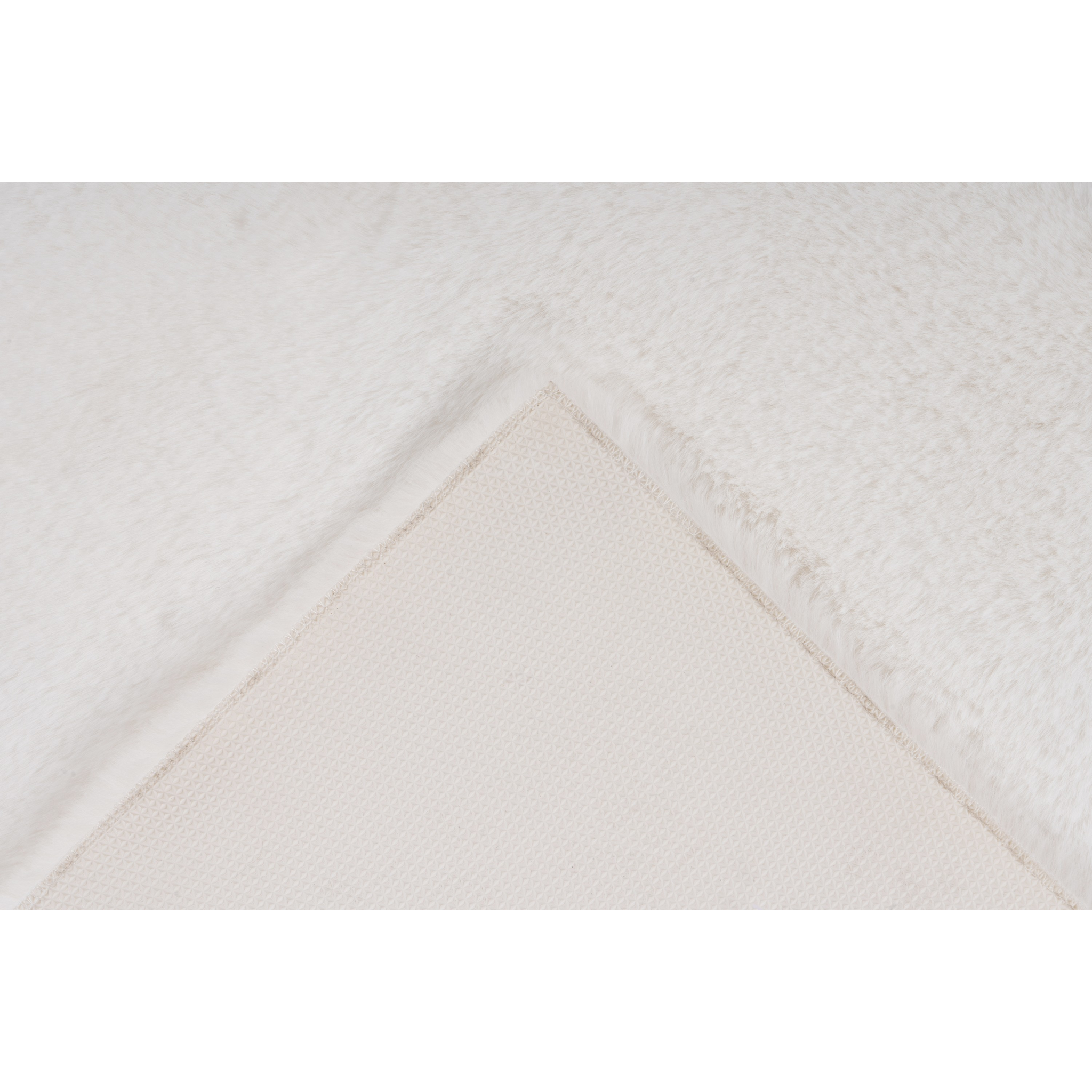 Tapis de bain blanc paradisiaque