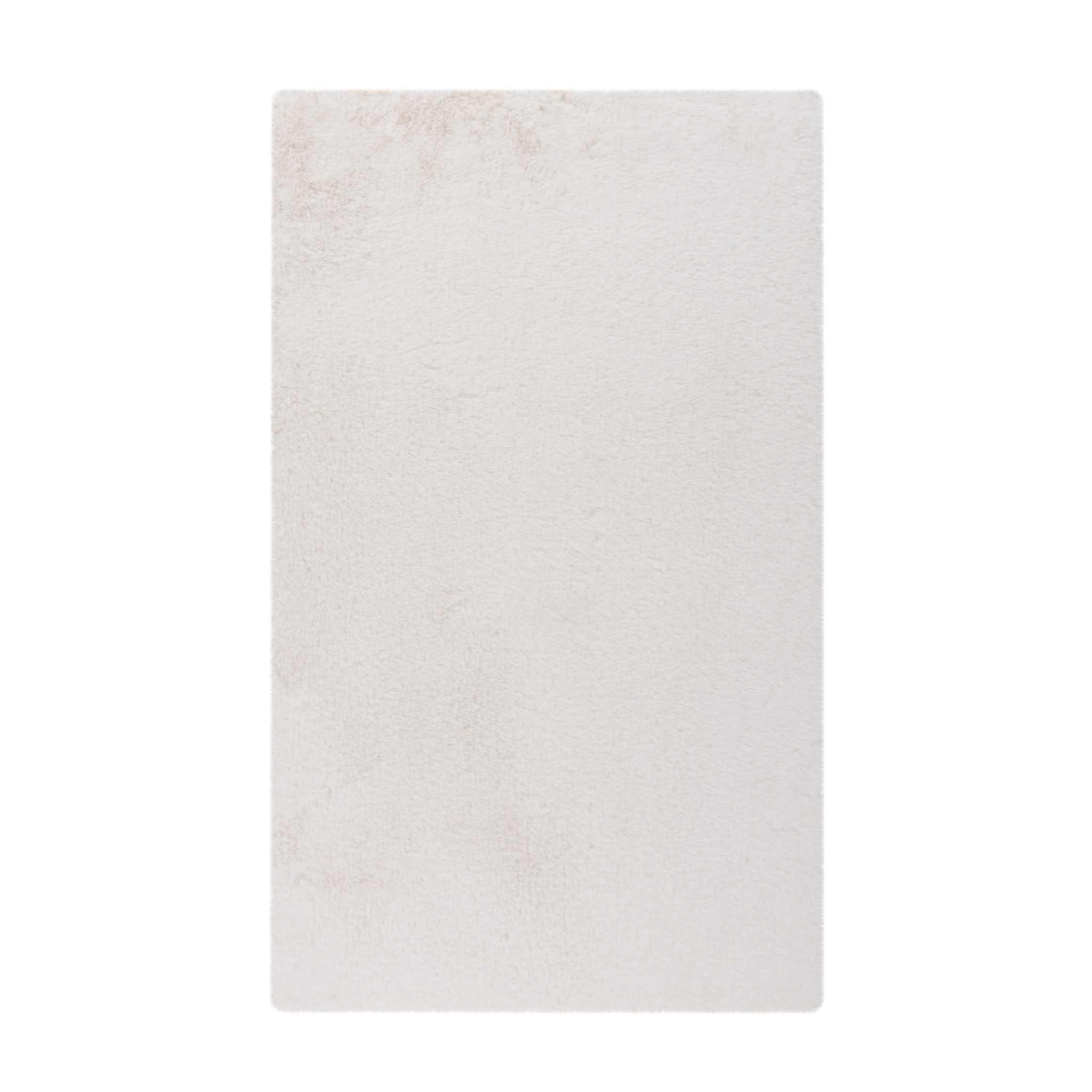 Tapis de bain blanc paradisiaque