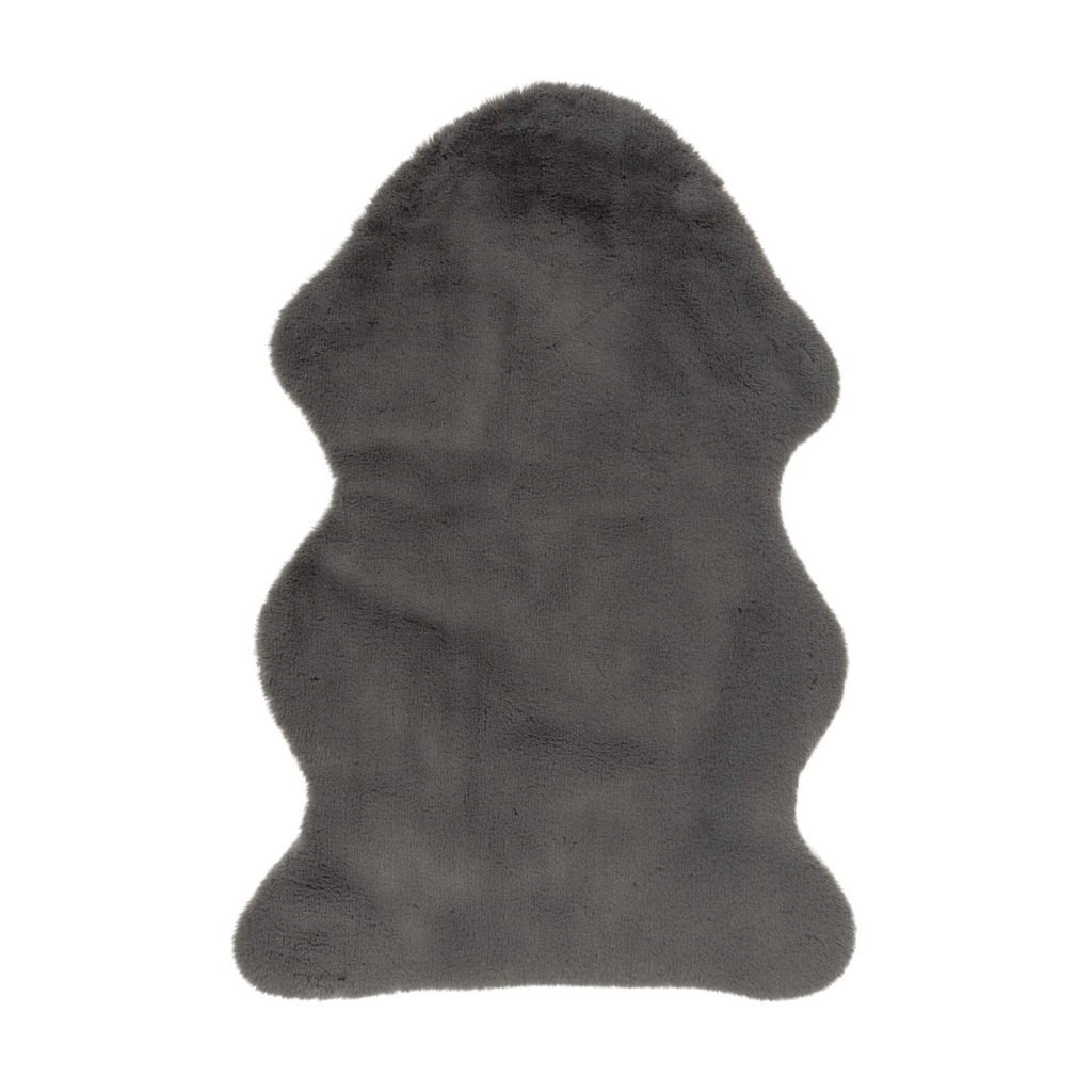 Fausse fourrure grise douillette